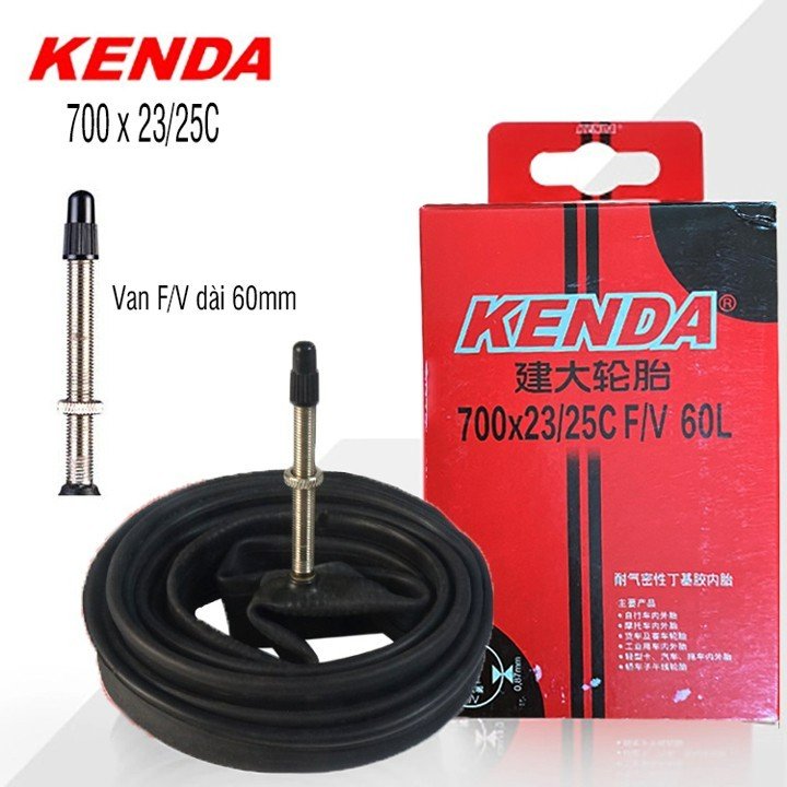 Săm ruột xe đạp Kenda 700x23/25C van FV/AV