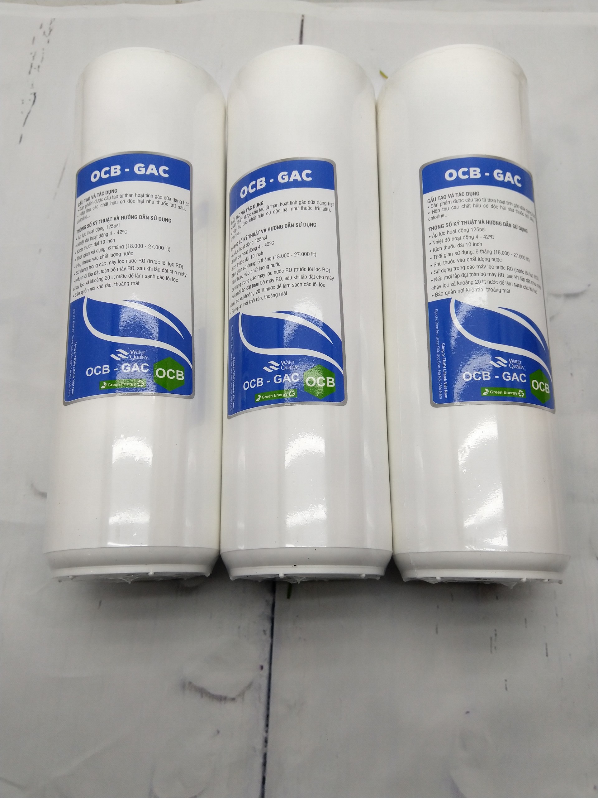 Combo 3 lõi lọc nước số 2 COB