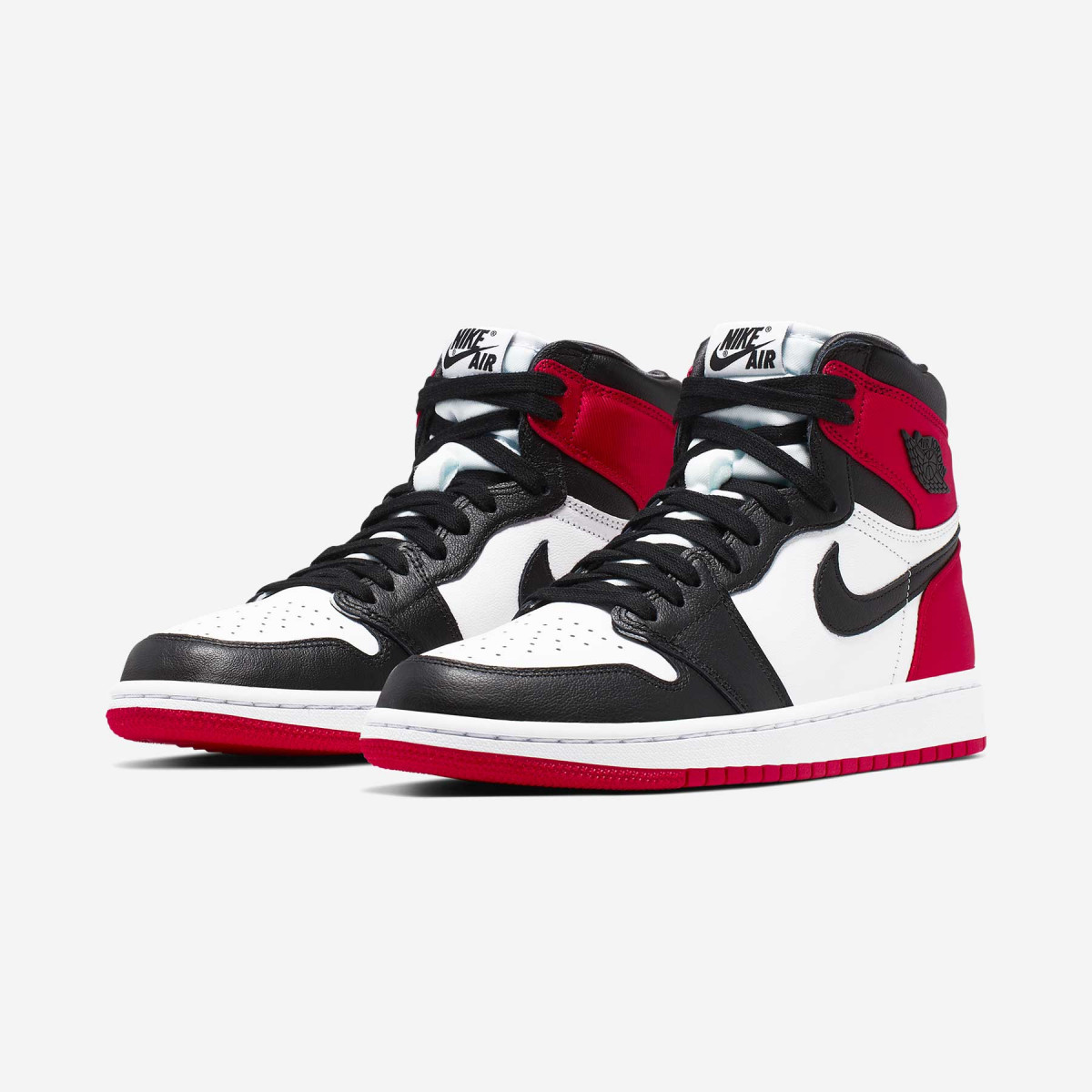 Giày Sneaker J0rdan 1 Black toe Đỏ trắng ( Full box)