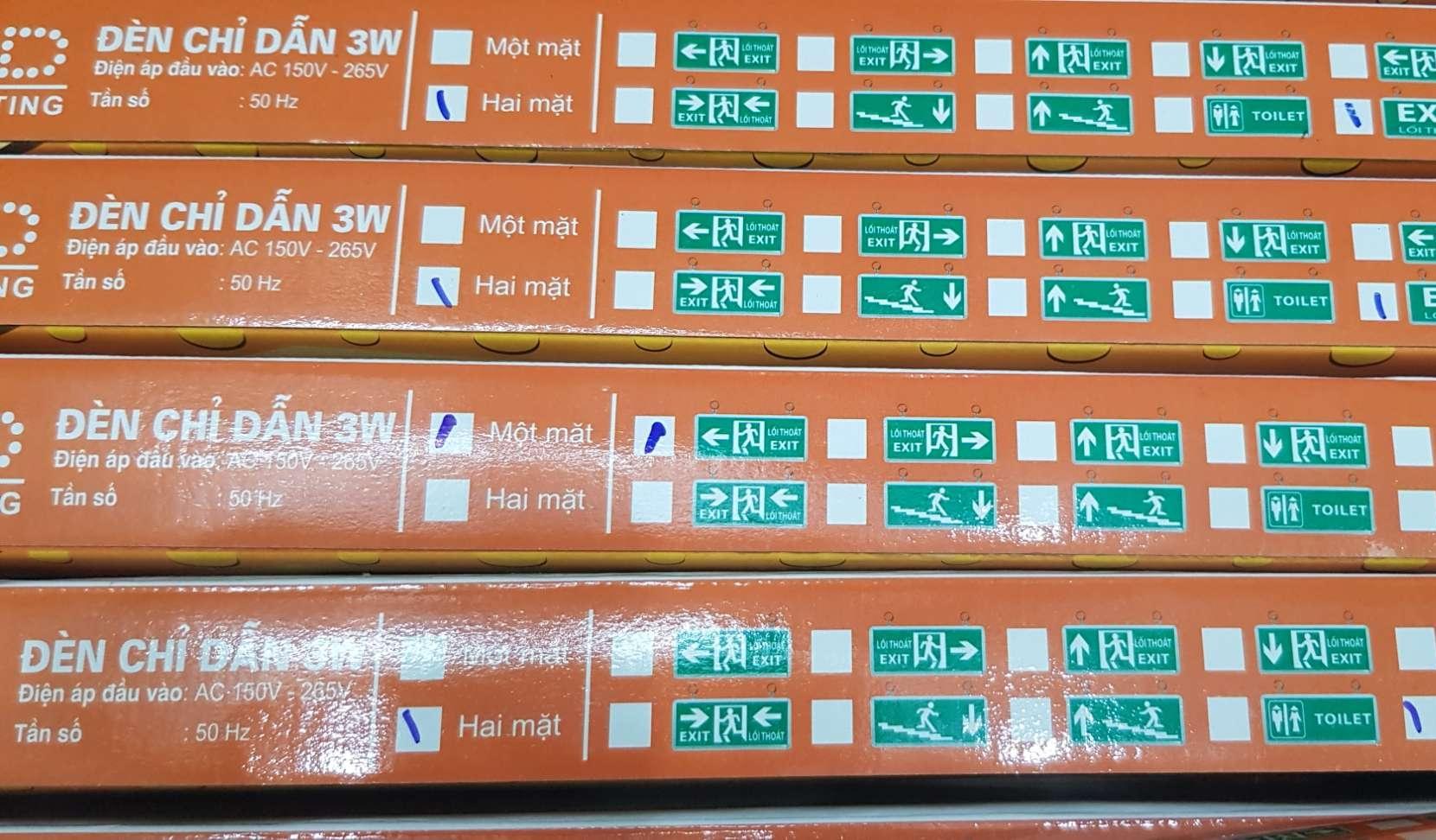 Đèn chỉ dẫn ASIA hướng trái - phải 2 mặt