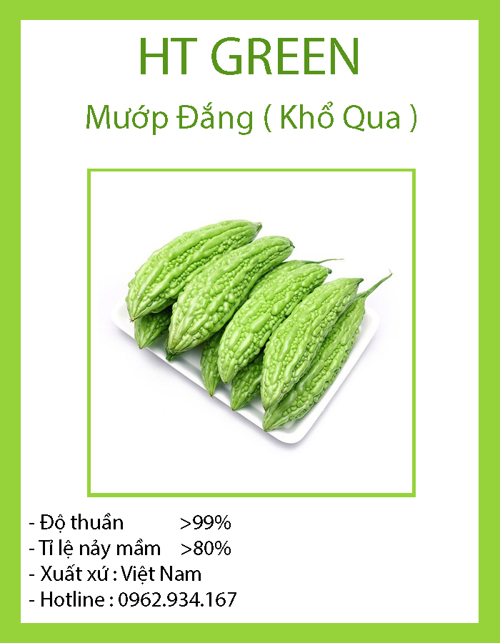 Hạt Giống Mướp Đắng Siêu Trái