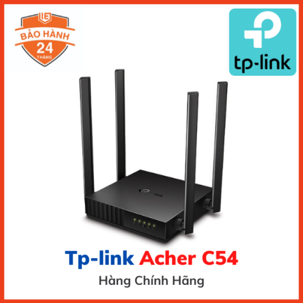 Bảng giá Bộ Phát Wifi TP-Link Archer C54 Băng Tần Kép Chuẩn AC 1200Mbps Phong Vũ