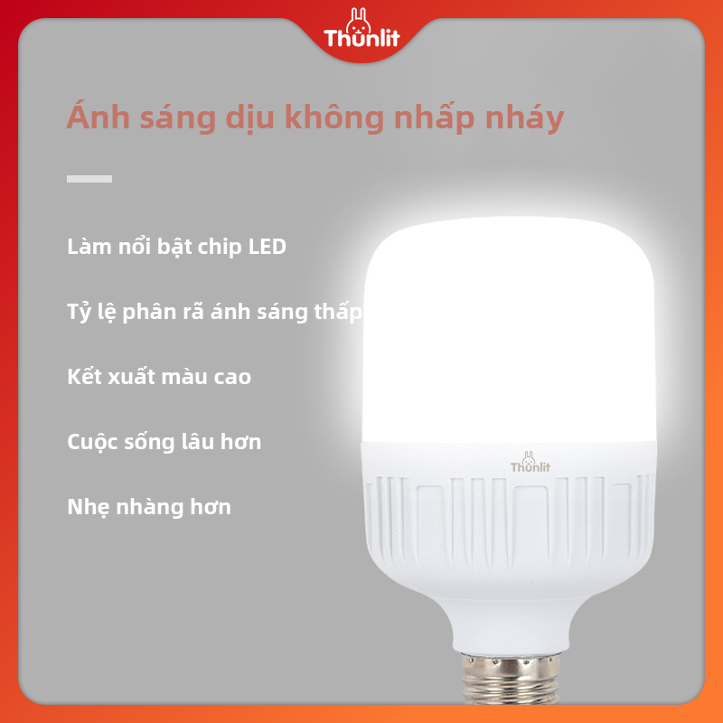 Bóng đèn LED Thunlit 10w E27 ánh sáng trắng chất lượng cao