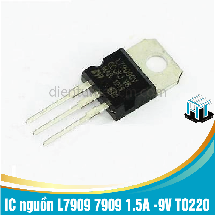 Combo 4 con IC nguồn L7909 7909 1.5A -9V TO220
