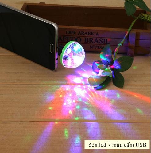 ĐÈN LED VŨ TRƯỜNG NHÁY THEO NHẠC CỔNG USB