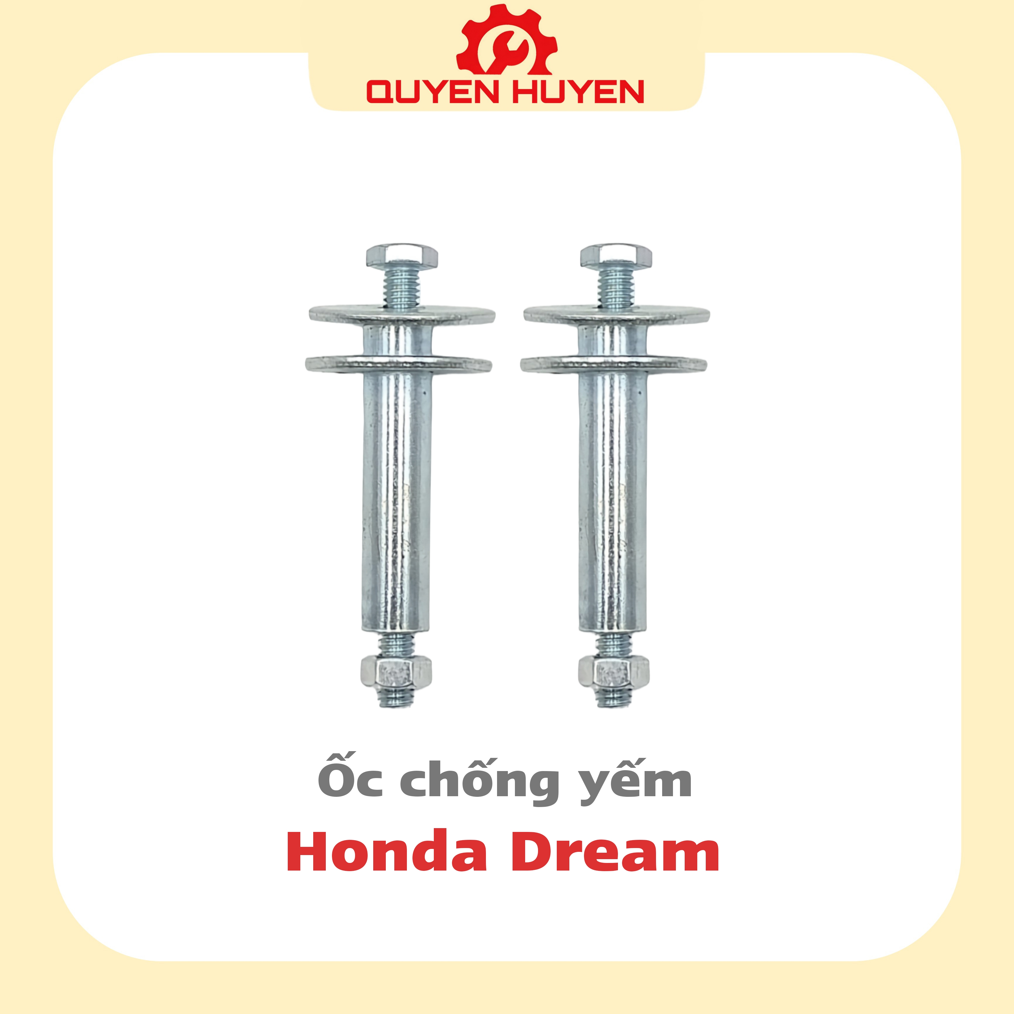 Bộ ốc chống yếm xe Dream, Cub 81/82/DD