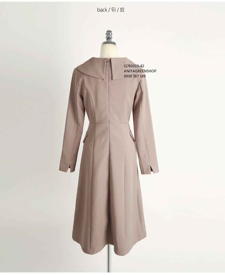 Q761019  ĐẦM VEST CÔNG SỞ