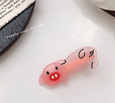 KẸP TÓC THÚ RESIN CARTOON