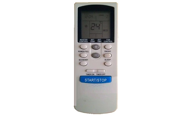 Điều khiển điều hòa funiki nút xanh Start/Stop