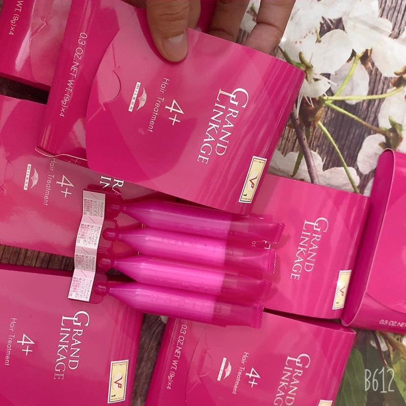 Retail 1 blister of COLLAGEN MILBON DEESSE'S 4, 4+, 4x conditioner for dry hair