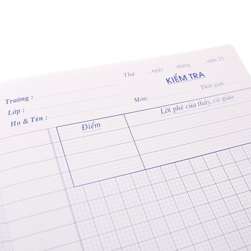 Giấy kiểm tra 4 ô ly Family 4936 (5 quyển)