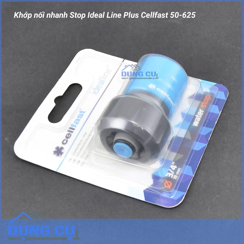 Cút nối nhanh Stop Ideal Line Plus Cellfast 50-625