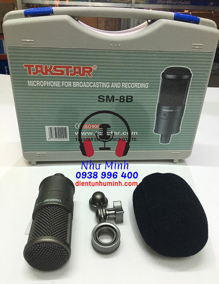 [HCM]Micro Thu Âm Takstar SM-8B - Livetream karaoke chuyên nghiệp