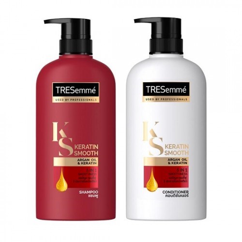 Dầu xả Tresemme Keratin Smooth thái lan chai 400ml ( Màu Trắng )