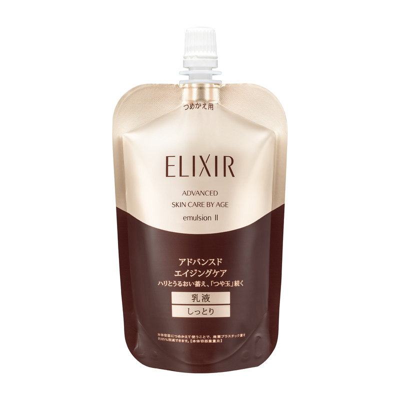 Nhũ tương nâng cơ, chống nhăn Shiseido Elixir Advanced II (110ml) [Túi thay thế]