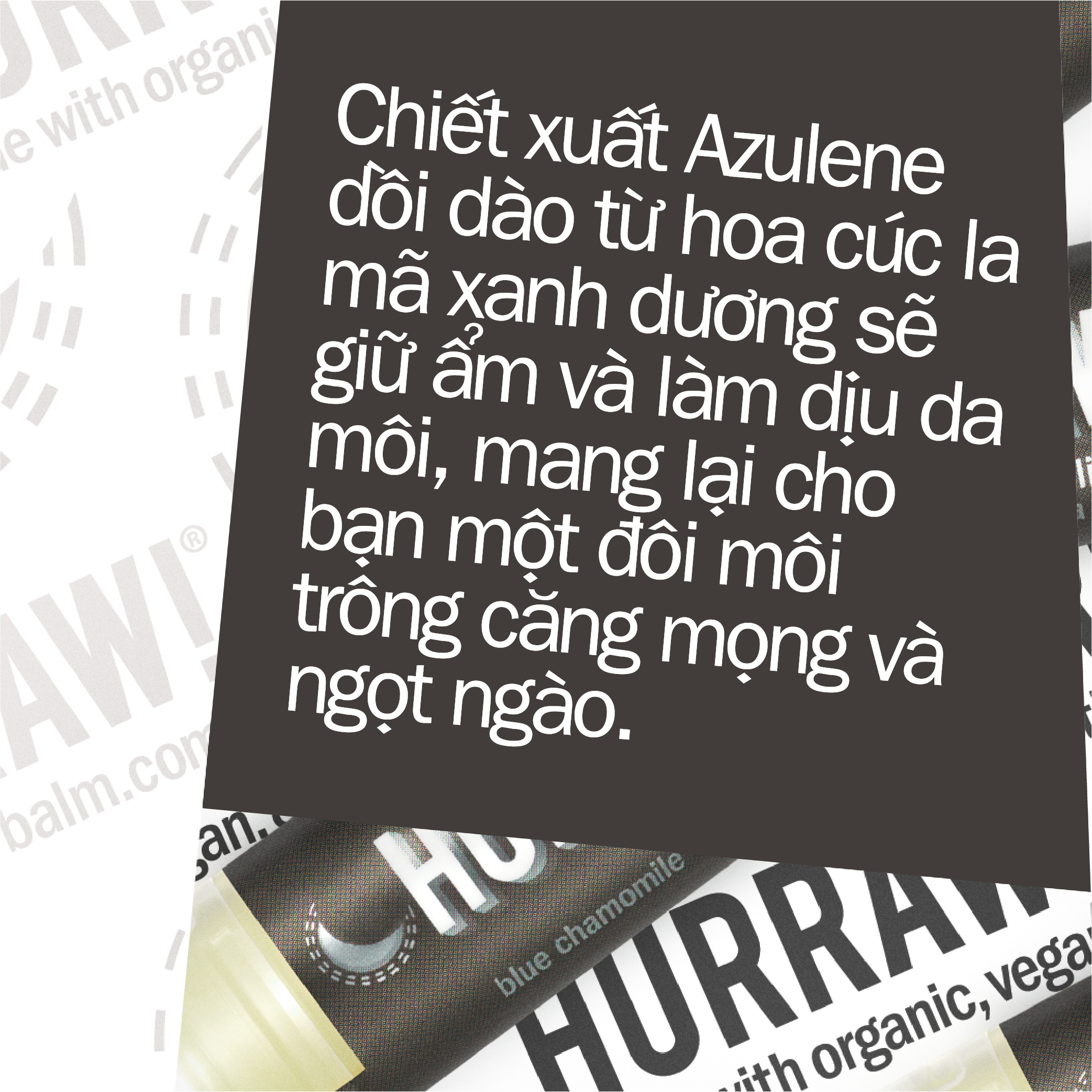 Son dưỡng môi Hurraw! Lip Balm 4.8g/.17oz