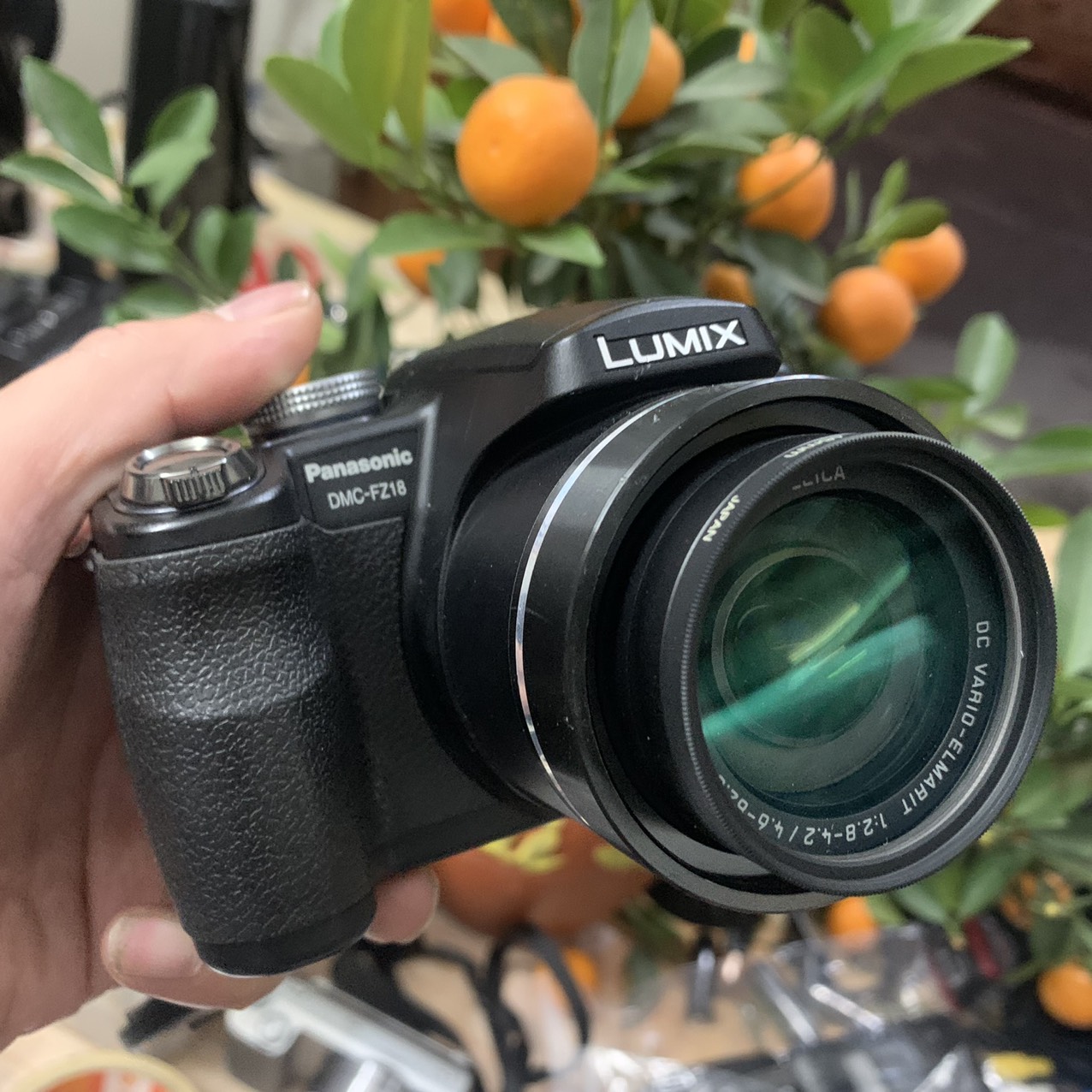 Máy ảnh Panasonic Lumix FZ18 cảm biến CCD