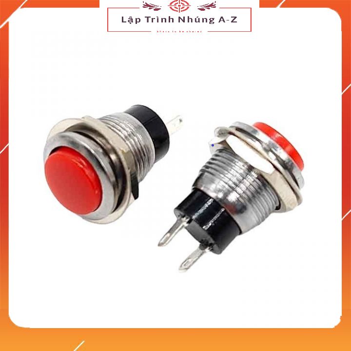 [Lập Trình Nhúng A-Z][150] Nút Nhấn Đề Nhấn Nhả DS-318 12mm
