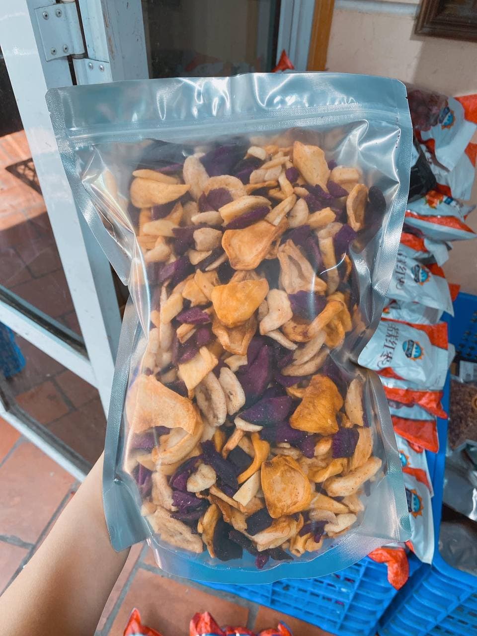 1kg hoa quả sấy vụn thập cẩm
