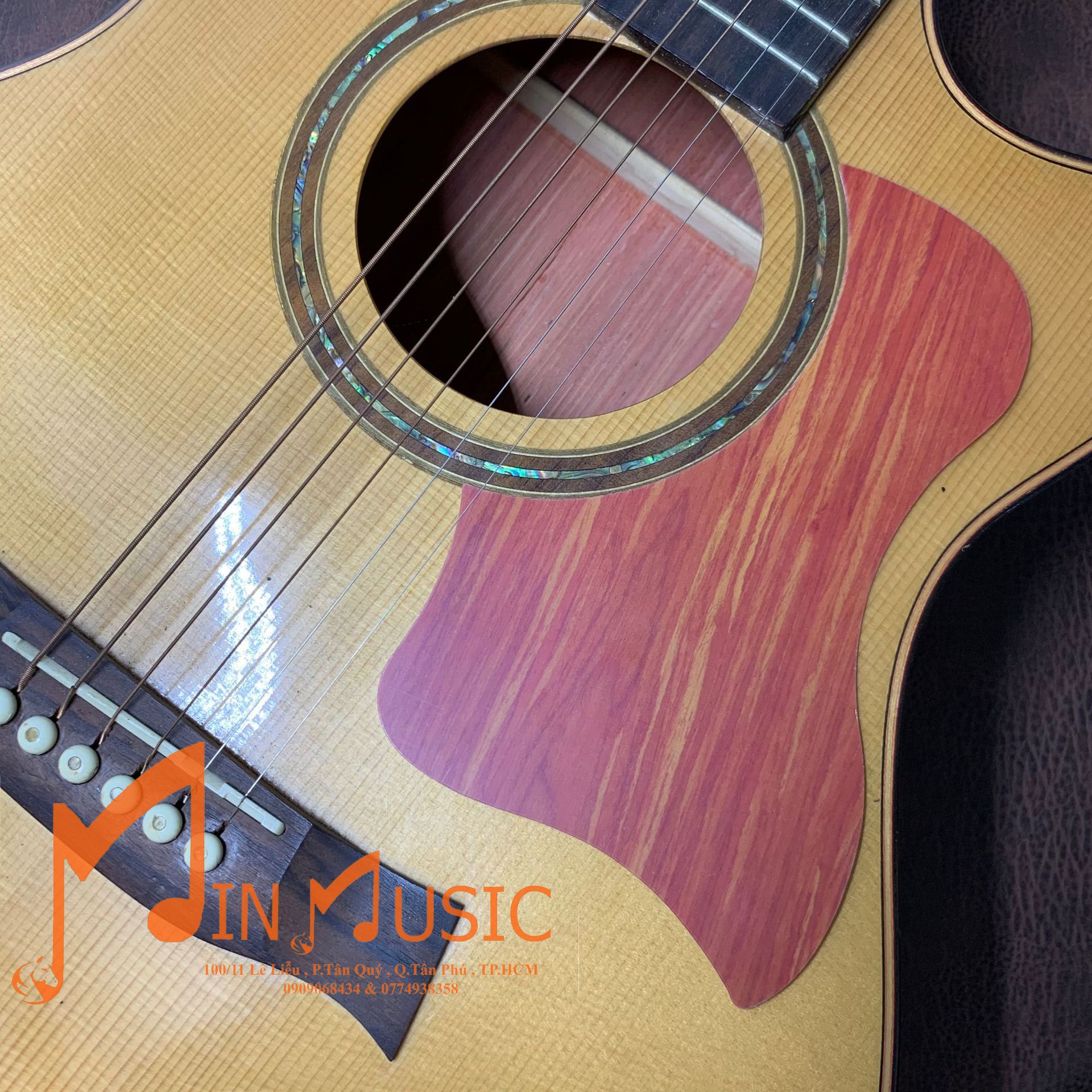 Miếng dán chống xước cho đàn guitar I hoa văn đủ loại
