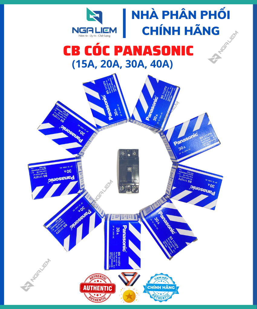 CB Cóc  6A,10A,15A, 20A, 30A, 40A PANASONIC (BS1111TV/BS1112TV/BS1113TV/BS1114TV)
