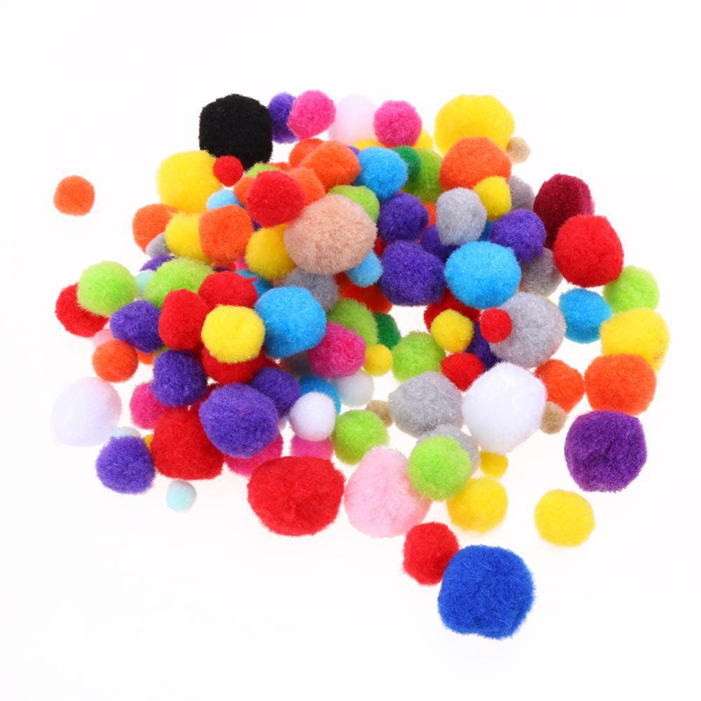 Hạt pompom - pom pom nhiều màu( túi to)