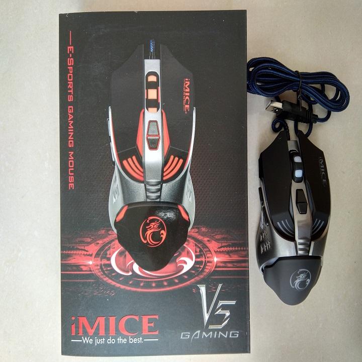 Chuột chơi game iMice V5 cực ngầu