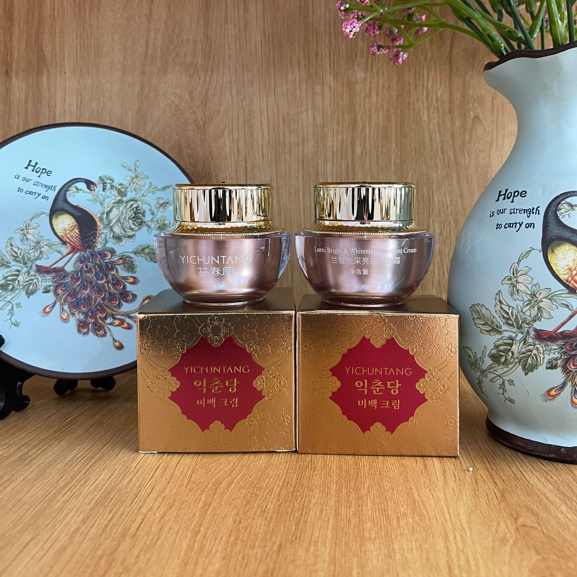 Kem mờ thâm nám dưỡng trắng da ban đêm Yichuntang