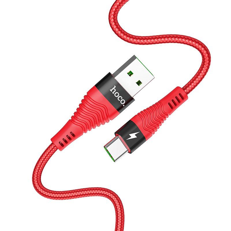 [HCM]Cáp Sạc Hoco U53 Type C sạc nhanh 5A Max cho Oppo- Huawei