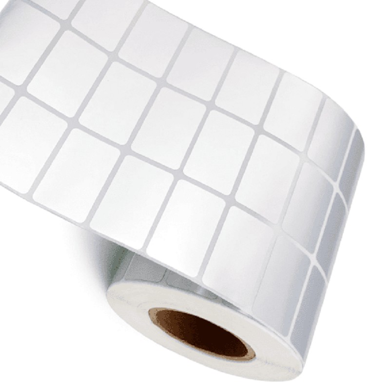 Giấy In Mã Vạch 3 Tem Cỡ 35X22mm, 5000 Tem/ Cuộn
