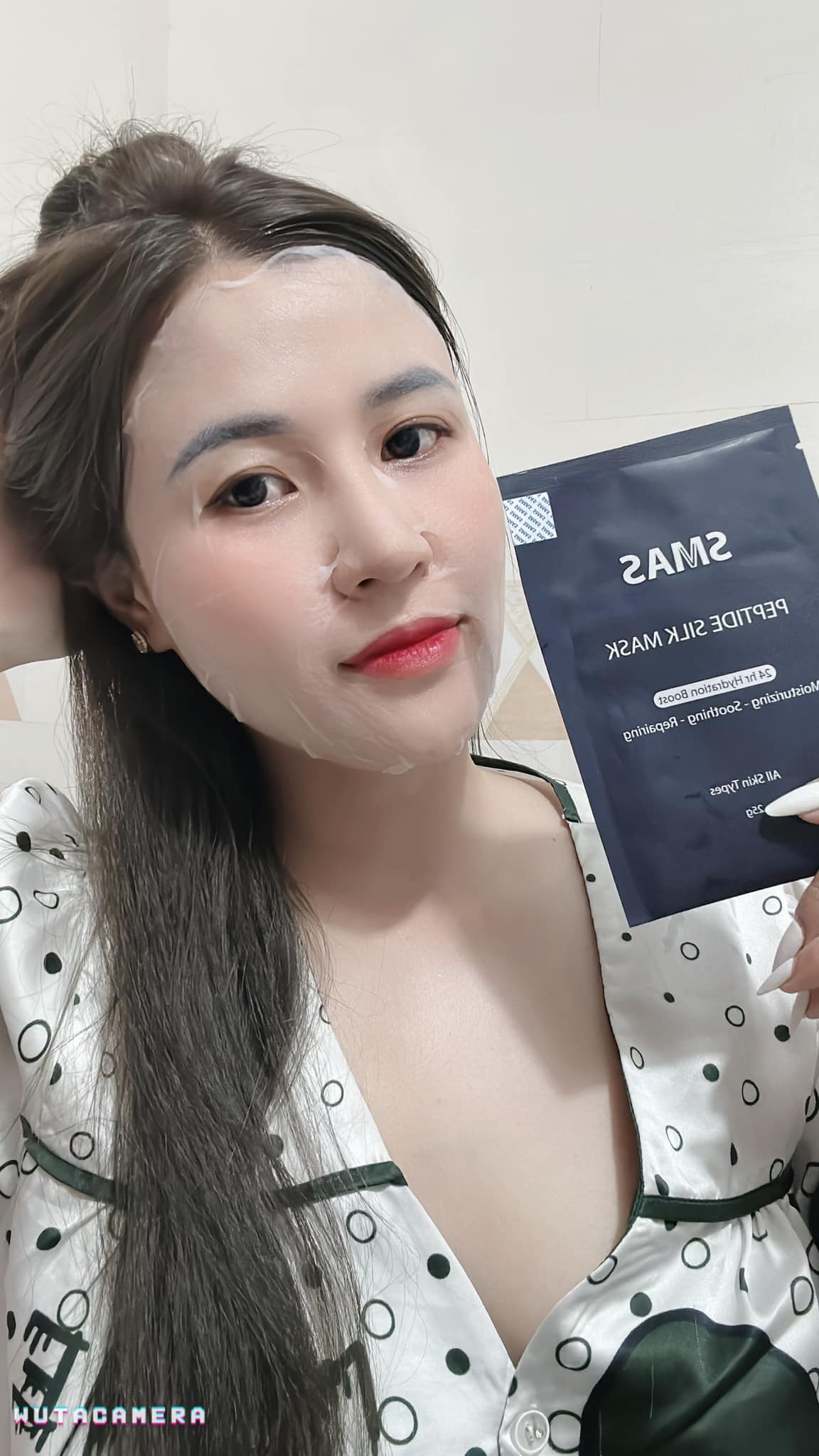 MẶT NẠ SMAS PEPTIDE SILK MASK 24H HYDRATION BOOST 25G (MIẾNG)