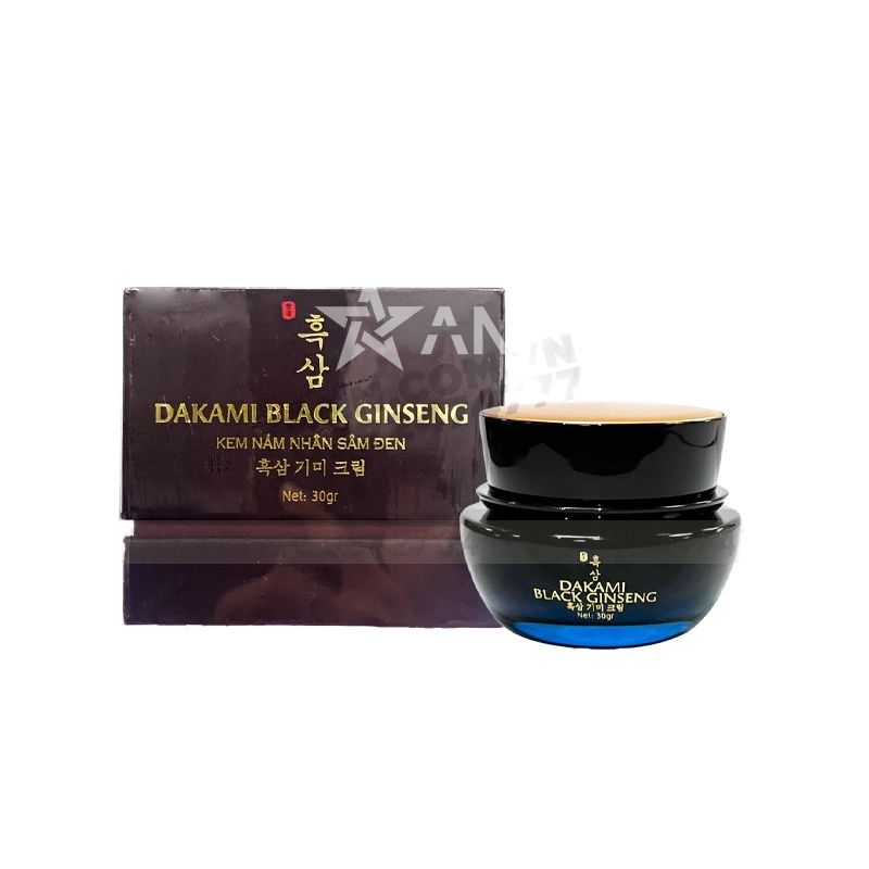 Kem Face Nám Nhân Sâm Đen Dakami Black Ginseng Ban Đêm