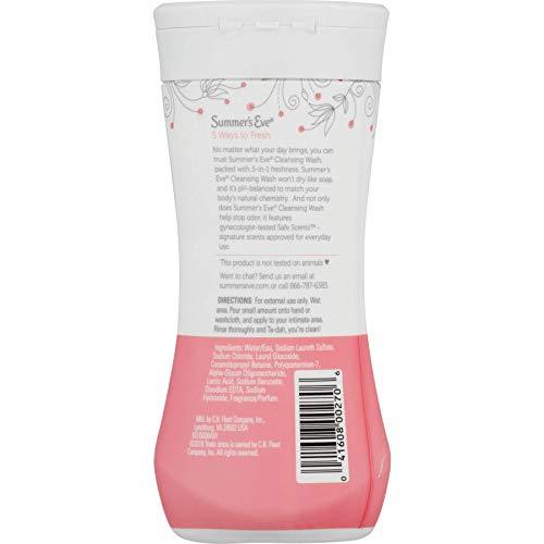 Dung dịch vệ sinh phụ nữ Summer's Eve 5in 1 266ml