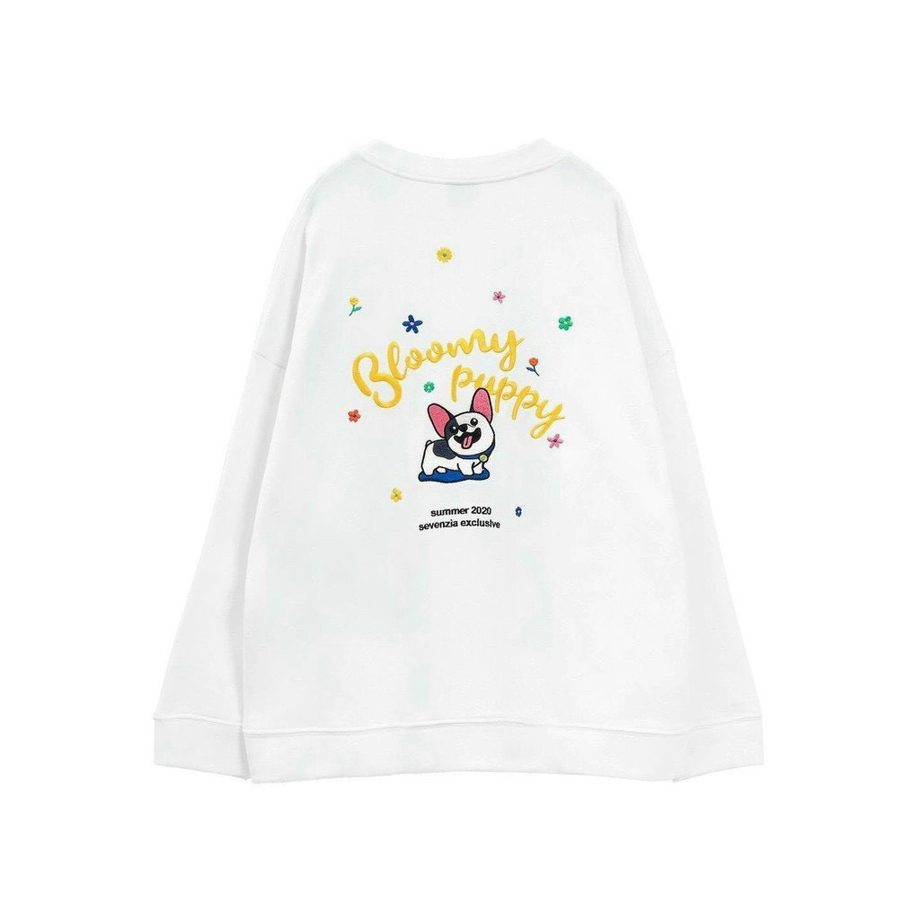 Áo khoác nỉ bomber logo in chú cún siêu dễ thương siêu cute hót trend_tp