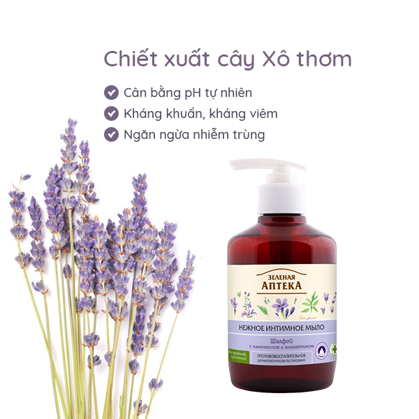 Dung Dịch Vệ Sinh Phụ Nữ Apteka Dạng Gel 370ml