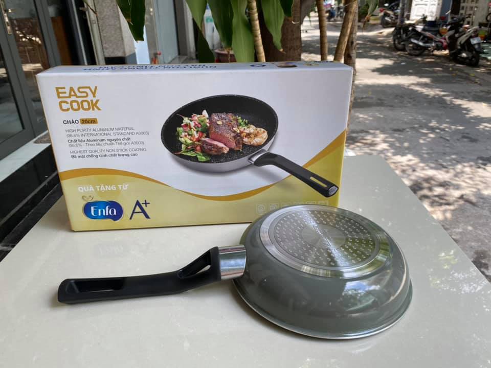 [HCM](1 cái ) Chảo chống dính 20CM Easy Cook DÙNG ĐƯỢC CHO BẾP TỪ