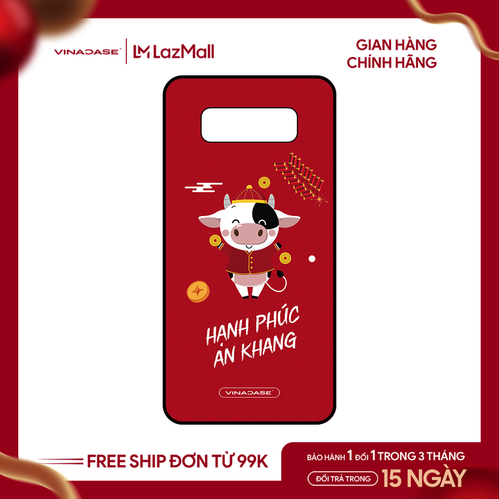 Ốp lưng Vina Case Samsung/Not 8/Not 9/Not 10/S8 Plus/S9 Plus/S20 Ultra...... Bộ sưu tập ốp kính tết 2021(sản phẩm có 6 mẫu)