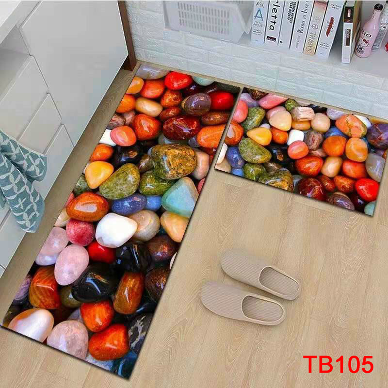 BỘ THẢM BẾP IN HỌA TIẾT 3D TRANG TRÍ PHÒNG BẾP