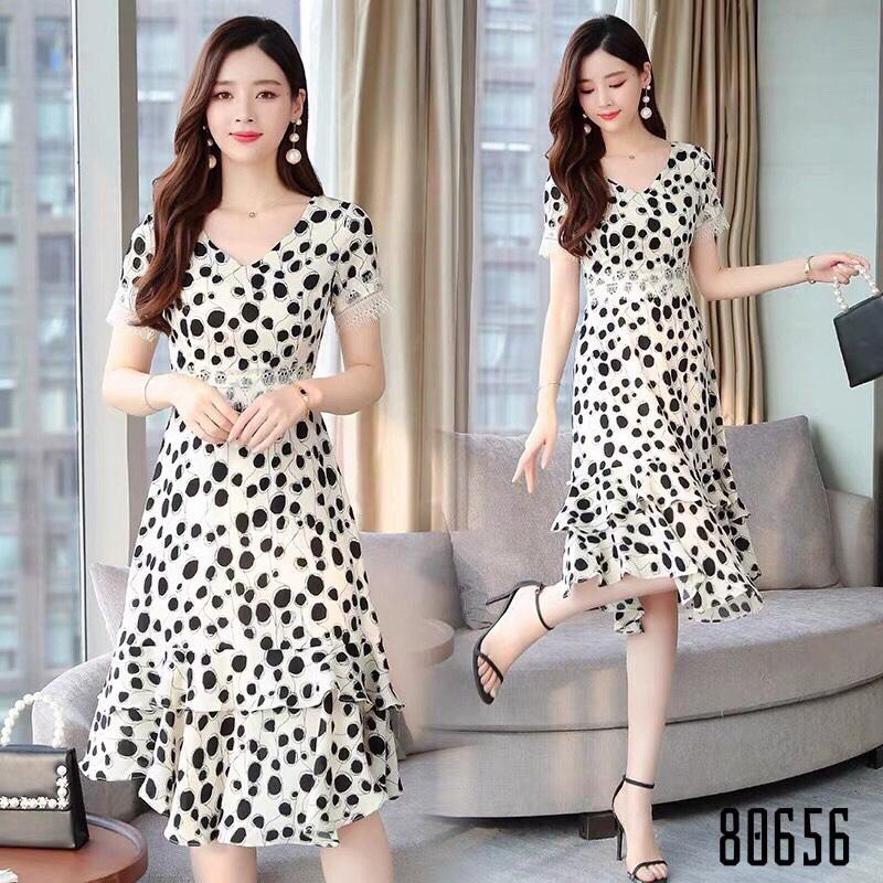 ĐẦM XÒE CHẤM BI DỰ TIỆC SANG TRỌNG MKM