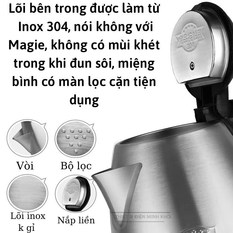 Ấm Đun Nước Siêu Tốc - Bình Đun Nước Siêu Tốc Fujika