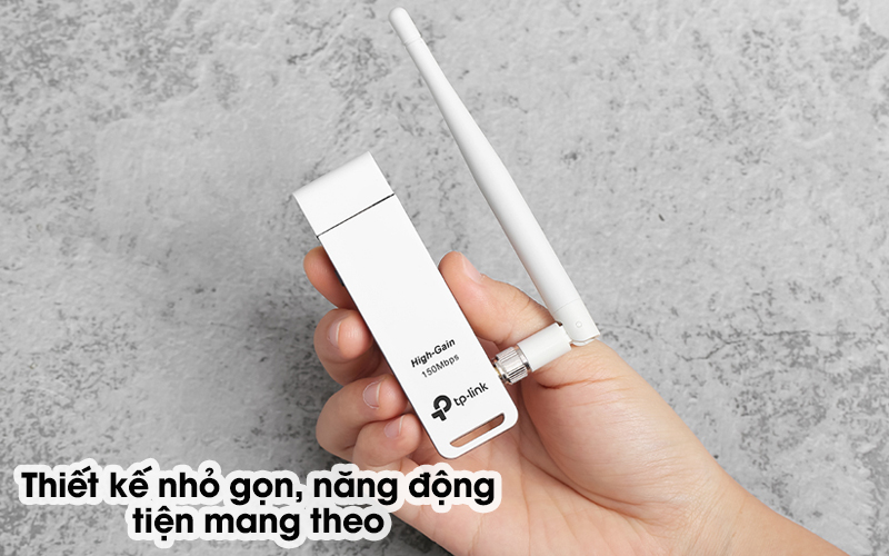 USB Wifi TP-Link TL-WN722N Chuẩn N 150Mbps