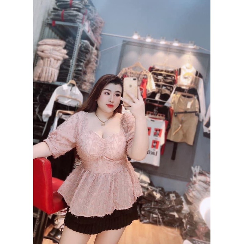[HCM]Áo Kiểu Bigsize 60-90Kg [Tú Mở Bigsize Shop]