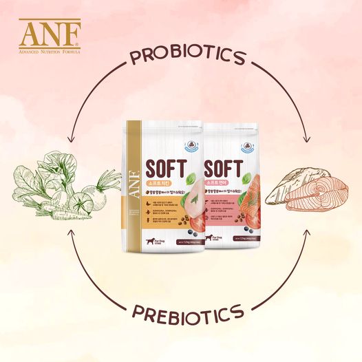 DATE MỚI Thức ăn hạt mềm cho chó ANF SOFT 1.2kg