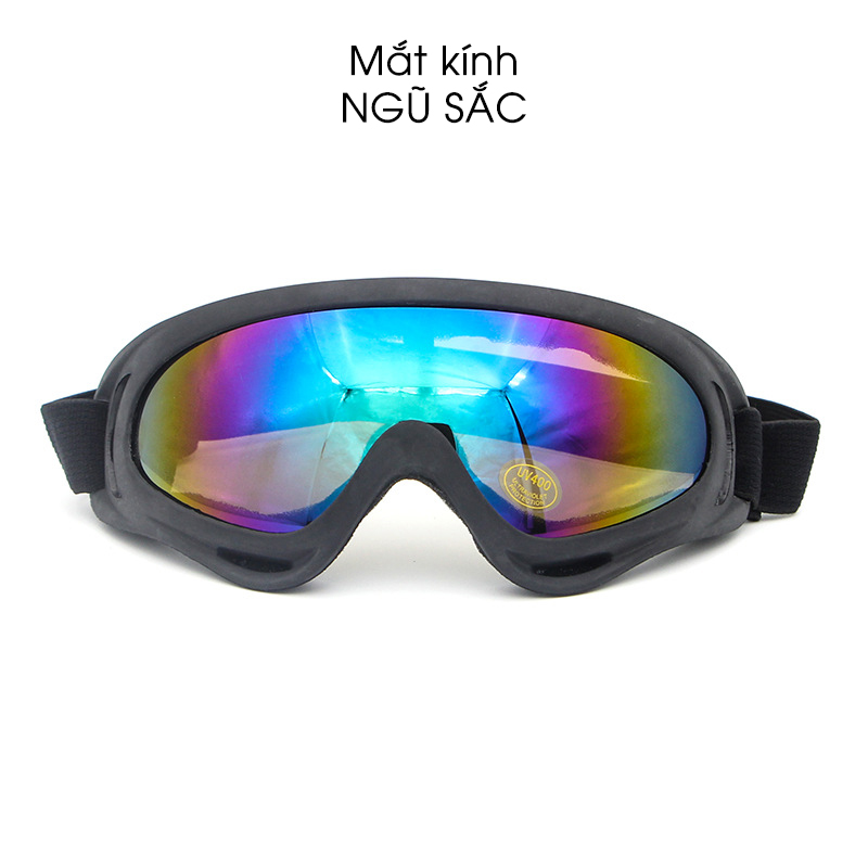 Kính Phi Công Gắn Mũ Bảo Hiểm UV - X400