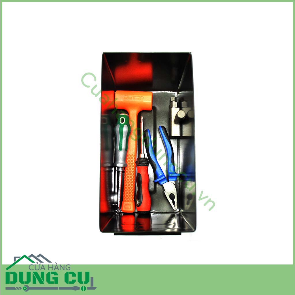 Hộp đựng dụng cụ bằng sắt loại 9 lít