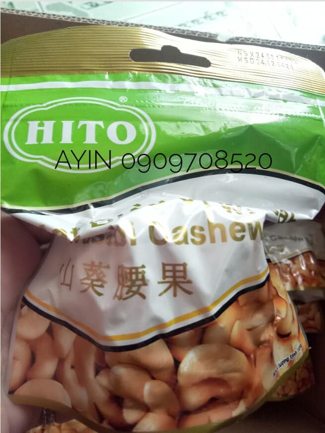 Hạt điều Hito - Hạt điều YiLin 100g