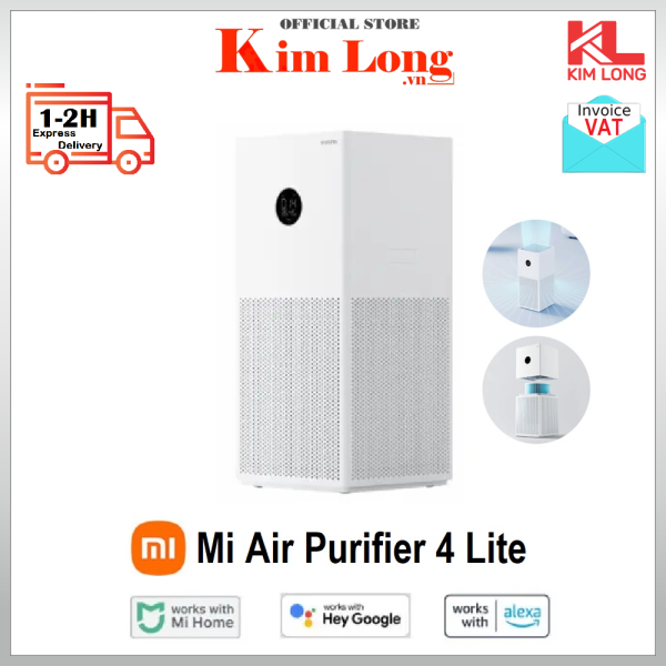 Máy lọc không khí Xiaomi Mi Air Purifier 4 Lite (43m2) Bản Quốc Tế - Bảo hành 12 tháng chính hãng