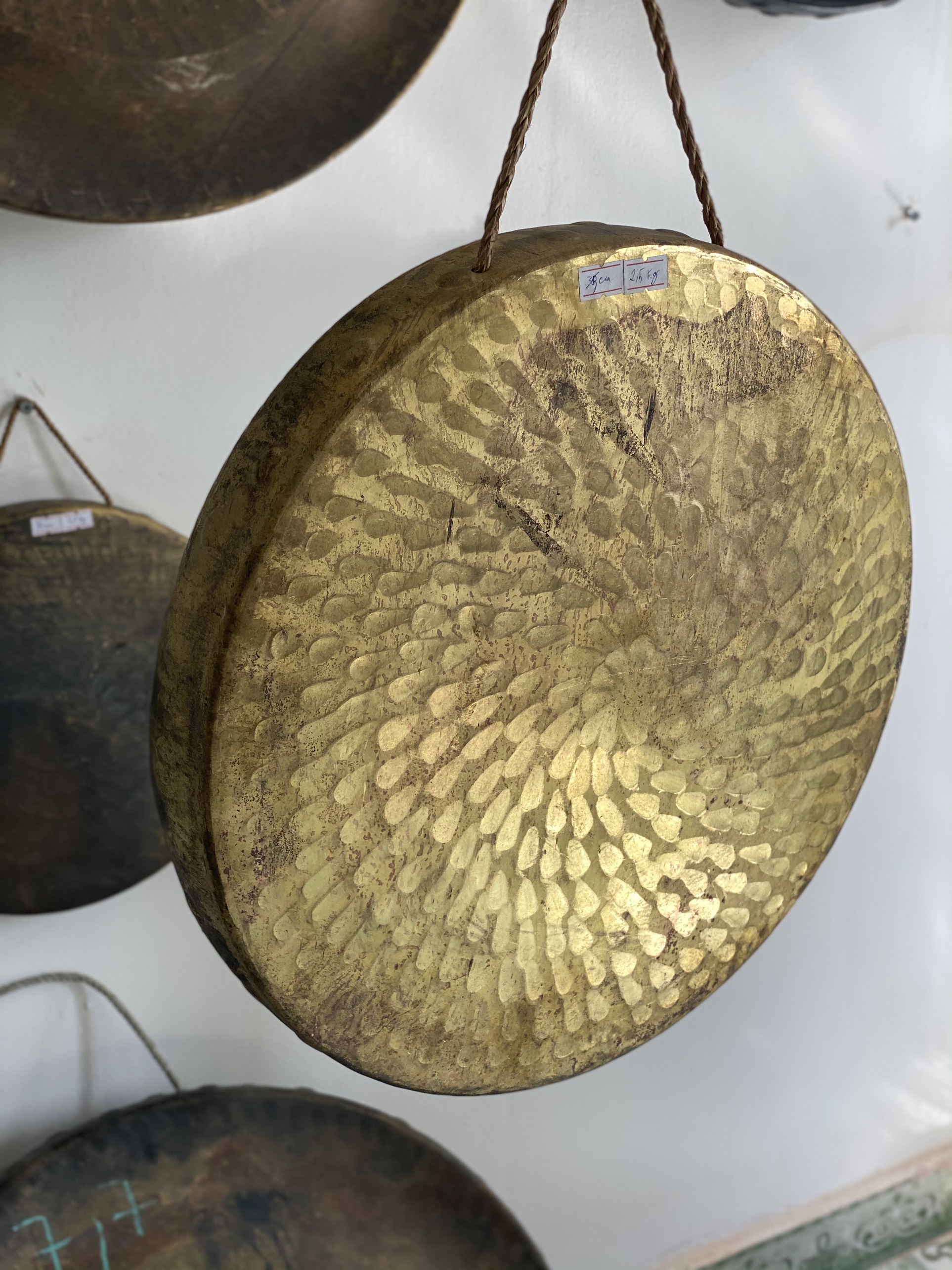 Thanh la chiêng đồng 35cm