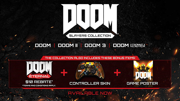 Đĩa game Doom Slayers Collection - PS4 hệ US