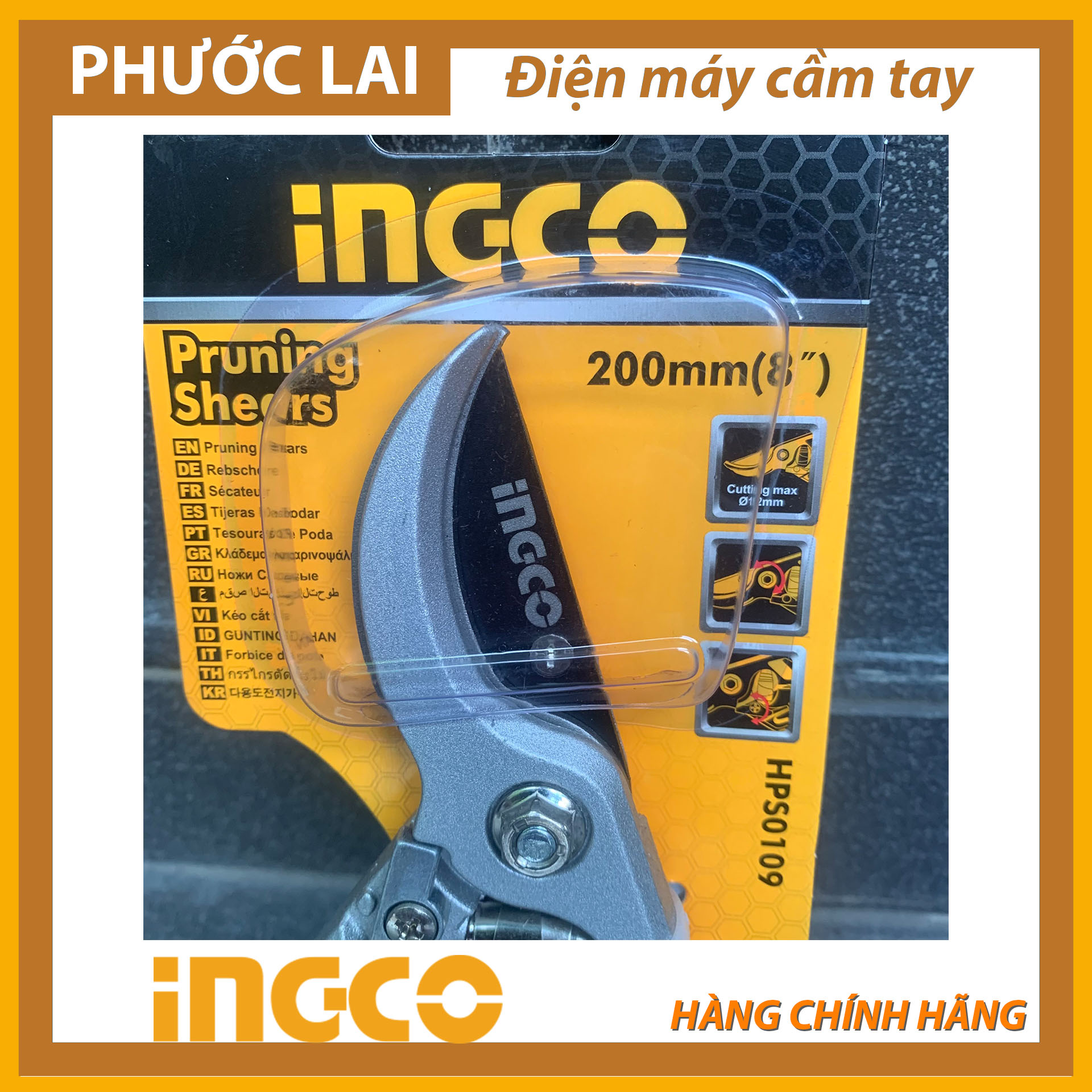 Kéo cắt cành INGCO HPS0109